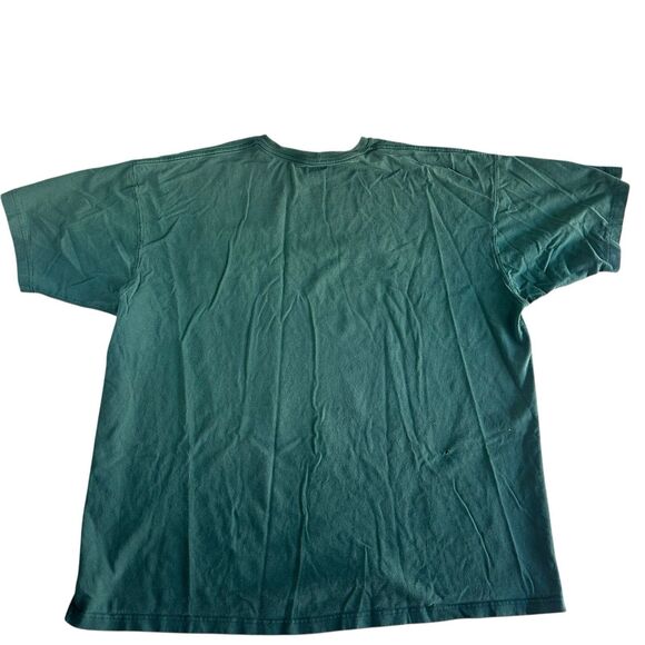 Carhartt K87 Pocket T-Shirt Mens 2XL Tall Green Short Sleeve Logo Y2K - Picture 4 of 12